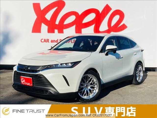 toyota harrier 2022 -TOYOTA--Harrier 6BA-MXUA80--MXUA80-0080310---TOYOTA--Harrier 6BA-MXUA80--MXUA80-0080310- image 1