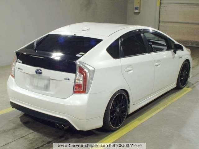 toyota prius 2012 -TOYOTA 【札幌 335ﾗ1114】--Prius DAA-ZVW30--ZVW30-1586848---TOYOTA 【札幌 335ﾗ1114】--Prius DAA-ZVW30--ZVW30-1586848- image 2