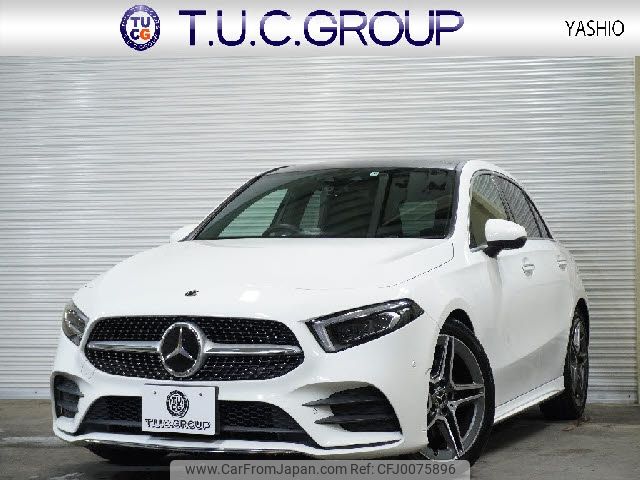 mercedes-benz a-class 2019 -MERCEDES-BENZ--Benz A Class 3DA-177012--WDD1770122J084283---MERCEDES-BENZ--Benz A Class 3DA-177012--WDD1770122J084283- image 1