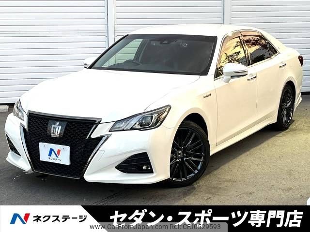 toyota crown 2018 -TOYOTA--Crown DAA-AWS210--AWS210-6136681---TOYOTA--Crown DAA-AWS210--AWS210-6136681- image 1