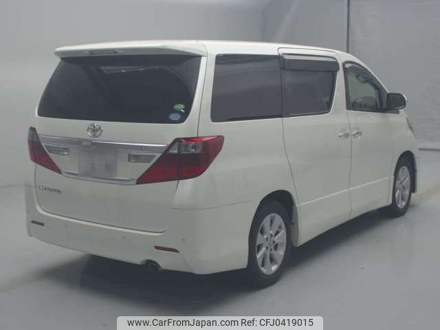 toyota alphard 2012 -TOYOTA 【福井 300ﾊ5608】--Alphard DBA-ANH20W--ANH20-8246867---TOYOTA 【福井 300ﾊ5608】--Alphard DBA-ANH20W--ANH20-8246867- image 2