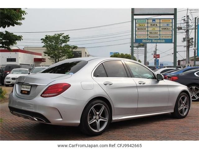 mercedes-benz c-class 2016 quick_quick_RBA-205042_WDD2050422R198667 image 2