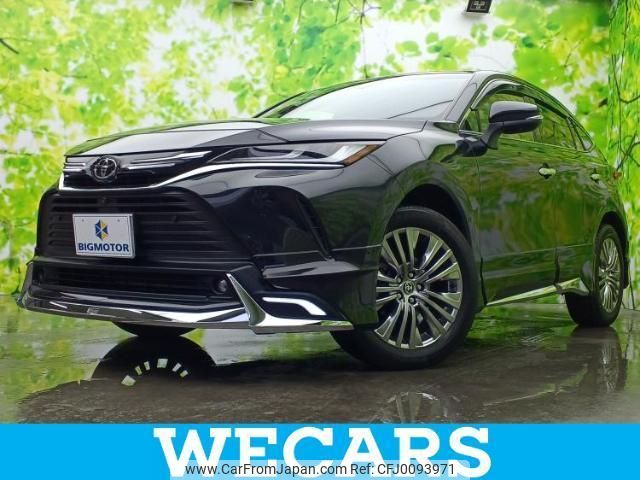 toyota harrier 2022 quick_quick_6BA-MXUA80_MXUA80-0065384 image 1