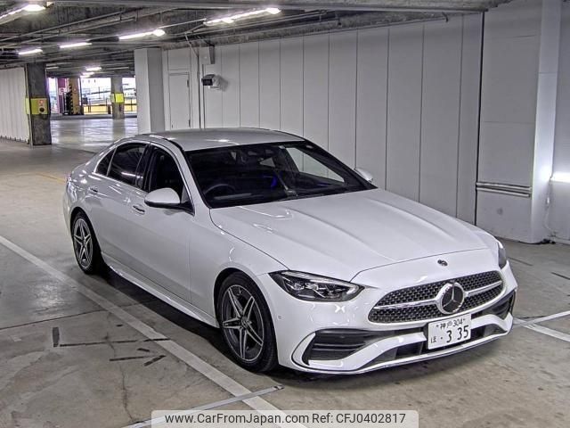 mercedes-benz c-class 2022 quick_quick_5AA-206041C_W1K2060412R041821 image 1