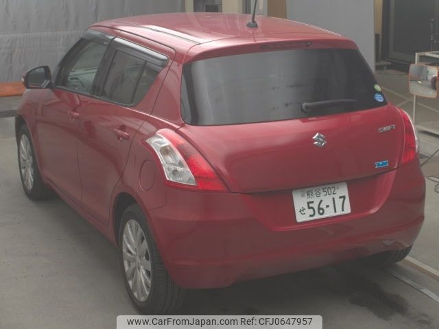 suzuki swift 2010 -SUZUKI 【熊谷 502ｾ5617】--Swift ZC72S--106148---SUZUKI 【熊谷 502ｾ5617】--Swift ZC72S--106148- image 2