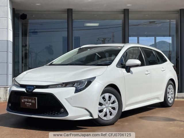 toyota corolla-touring-wagon 2021 -TOYOTA--Corolla Touring 6AA-ZWE214--ZWE214-6016299---TOYOTA--Corolla Touring 6AA-ZWE214--ZWE214-6016299- image 1