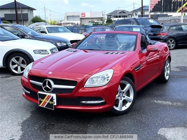 mercedes-benz slk-class 2012 quick_quick_DBA-172448_WDD1724482F040746 image 1