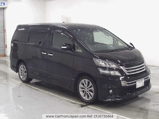 toyota vellfire 2012 -TOYOTA 【広島 394ﾌ1】--Vellfire ANH20W-8221064---TOYOTA 【広島 394ﾌ1】--Vellfire ANH20W-8221064- image 1