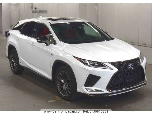 lexus rx 2021 -LEXUS--Lexus RX 6AA-GYL20W--GYL20W-0013154---LEXUS--Lexus RX 6AA-GYL20W--GYL20W-0013154- image 1