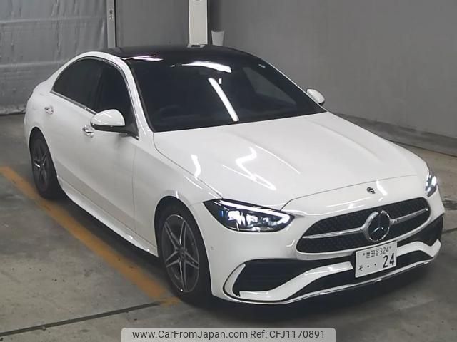 mercedes-benz c-class 2022 quick_quick_5AA-206042C_W1K2060422R048245 image 1