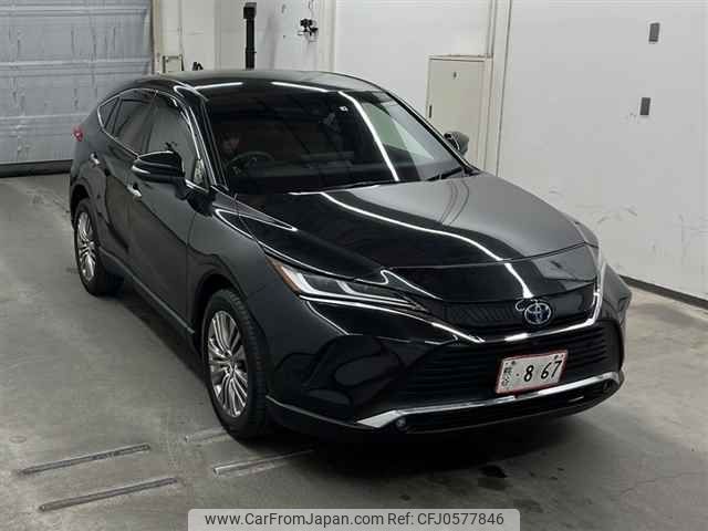 toyota harrier 2022 -TOYOTA--Harrier AXUH80-0045221---TOYOTA--Harrier AXUH80-0045221- image 1