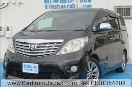 toyota alphard 2010 GOO_JP_988024101800601994001