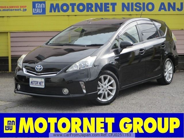 toyota prius-α 2013 -TOYOTA--Prius α DAA-ZVW40W--ZVW40W-3057890---TOYOTA--Prius α DAA-ZVW40W--ZVW40W-3057890- image 1