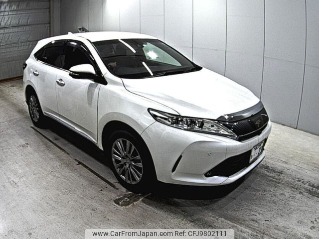 toyota harrier 2018 -TOYOTA--Harrier ZSU60W-0152466---TOYOTA--Harrier ZSU60W-0152466- image 1