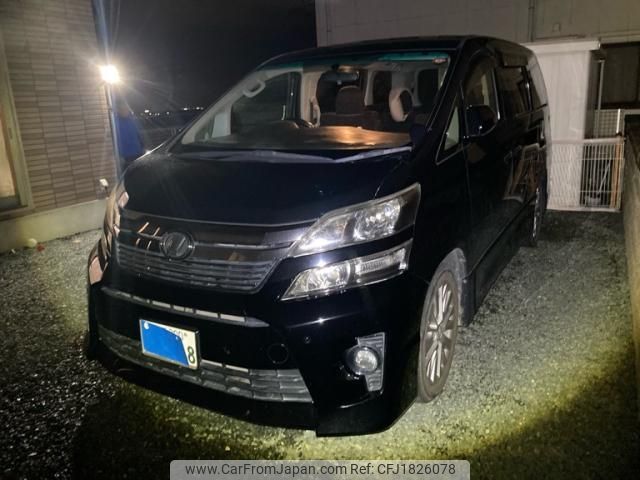 toyota vellfire 2012 CFJ1826078 image 1