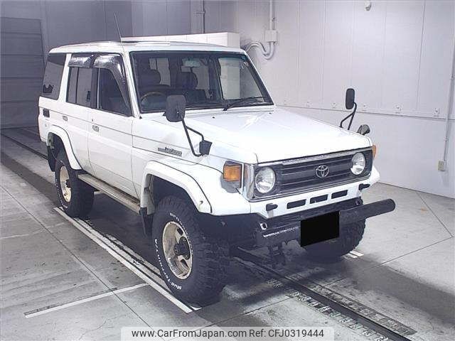 toyota land-cruiser 1996 -TOYOTA--Land Cruiser HZJ77HVｶｲ-0007405---TOYOTA--Land Cruiser HZJ77HVｶｲ-0007405- image 1