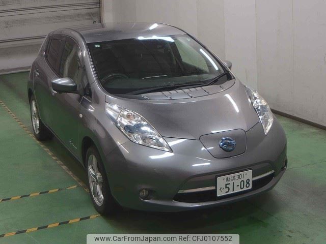 nissan leaf 2017 -NISSAN 【新潟 301ﾔ5108】--Leaf AZE0--223458---NISSAN 【新潟 301ﾔ5108】--Leaf AZE0--223458- image 1