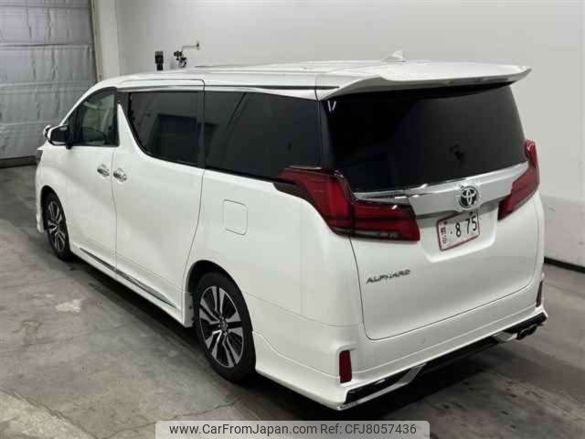 toyota alphard 2021 -TOYOTA--Alphard 3BA-AGH30W--AGH30-0392240---TOYOTA--Alphard 3BA-AGH30W--AGH30-0392240- image 2