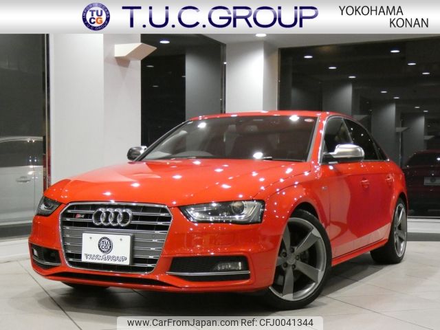 audi s4 2014 -AUDI--Audi S4 ABA-8KCREF--WAUZZZ8K9FA008086---AUDI--Audi S4 ABA-8KCREF--WAUZZZ8K9FA008086- image 1