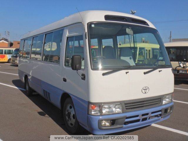 toyota coaster 2003 -TOYOTA--Coaster KK-HZB50--HZB50-0111949---TOYOTA--Coaster KK-HZB50--HZB50-0111949- image 1