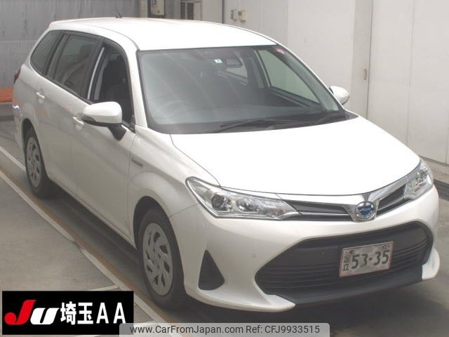 toyota corolla-fielder 2019 -TOYOTA--Corolla Fielder NKE165G-7215238---TOYOTA--Corolla Fielder NKE165G-7215238- image 1