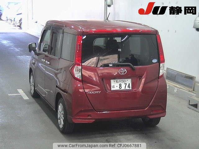 toyota roomy 2020 -TOYOTA 【石川 501ﾎ874】--Roomy M900A-0504838---TOYOTA 【石川 501ﾎ874】--Roomy M900A-0504838- image 2