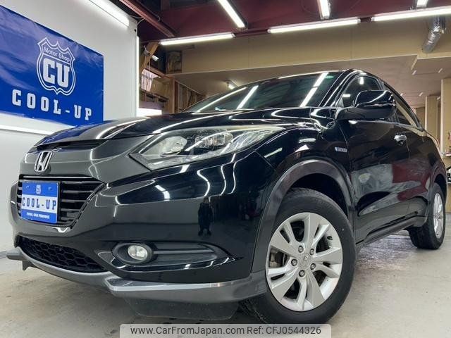 honda vezel 2014 -HONDA 【名変中 】--VEZEL RU4--1006666---HONDA 【名変中 】--VEZEL RU4--1006666- image 1