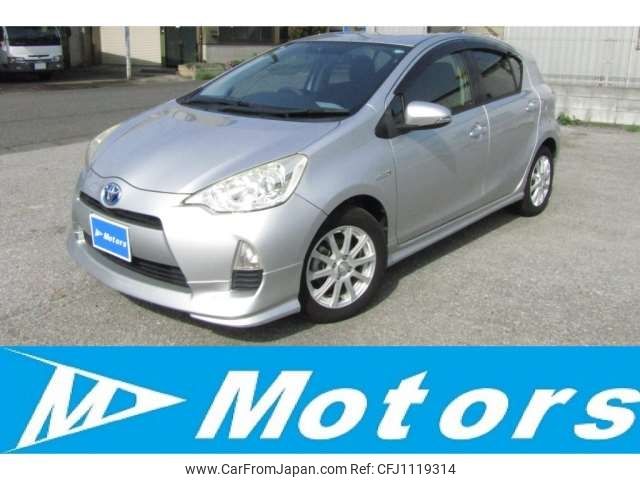 toyota aqua 2013 -TOYOTA 【習志野 508ﾂ5555】--AQUA DAA-NHP10--NHP10-6176324---TOYOTA 【習志野 508ﾂ5555】--AQUA DAA-NHP10--NHP10-6176324- image 1