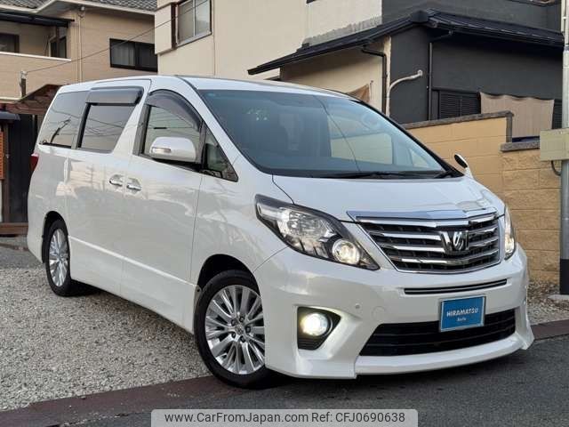 toyota alphard 2013 -TOYOTA--Alphard DBA-ANH20W--ANH20-8275779---TOYOTA--Alphard DBA-ANH20W--ANH20-8275779- image 1