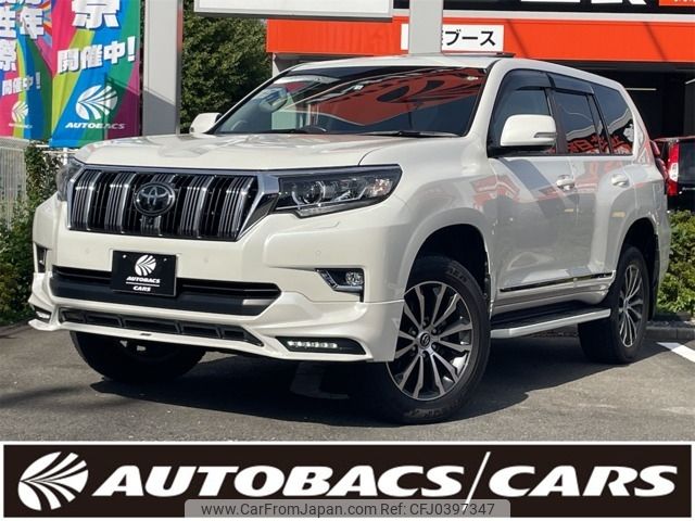 toyota land-cruiser-prado 2018 -TOYOTA--Land Cruiser Prado CBA-TRJ150W--TRJ150-0086596---TOYOTA--Land Cruiser Prado CBA-TRJ150W--TRJ150-0086596- image 1