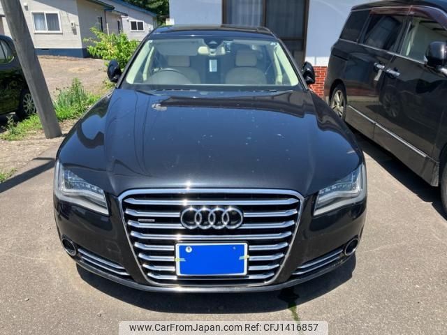 audi a8 2012 -AUDI--Audi A8 ABA-4HCEUL--WAUZZZ4H4DN014538---AUDI--Audi A8 ABA-4HCEUL--WAUZZZ4H4DN014538- image 2