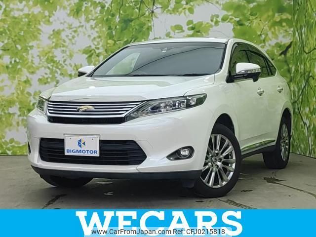 toyota harrier 2014 quick_quick_DBA-ZSU60W_ZSU60-0019728 image 1