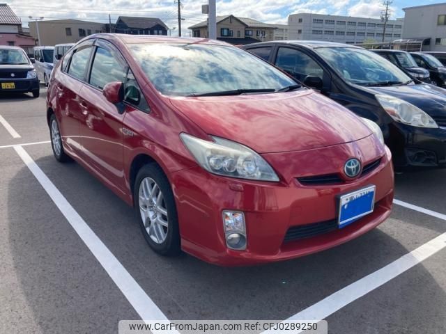 toyota prius 2010 -TOYOTA--Prius DAA-ZVW30--ZVW30-1161527---TOYOTA--Prius DAA-ZVW30--ZVW30-1161527- image 2