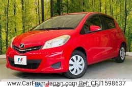 toyota vitz 2013 CFJ1598637