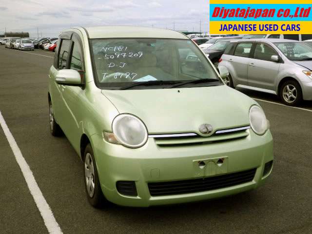 2009 Toyota Sienta DBA-NCP81G 2WD - Car Price $950