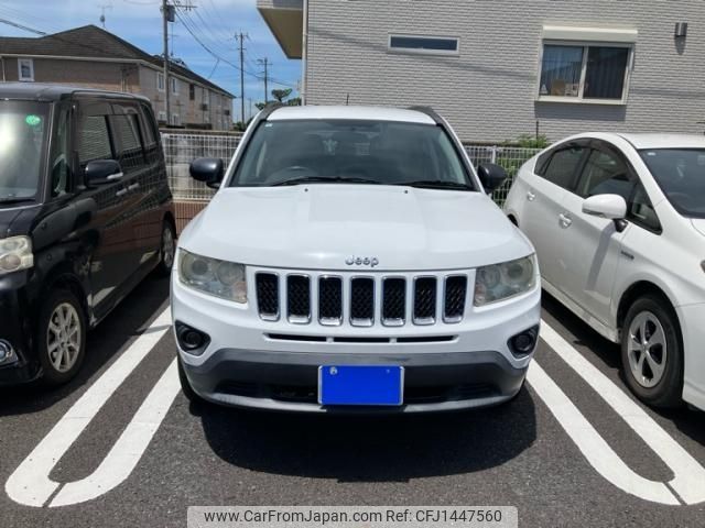 jeep compass 2013 -CHRYSLER--Jeep Compass ABA-MK49--1C4NJCDA6CD670303---CHRYSLER--Jeep Compass ABA-MK49--1C4NJCDA6CD670303- image 1