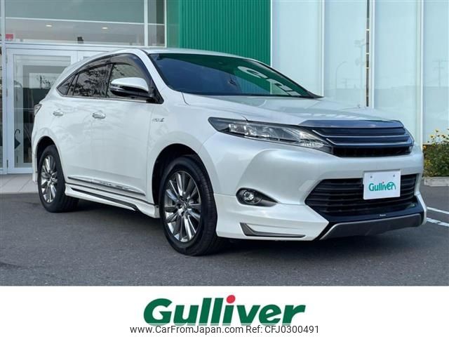 toyota harrier 2014 -TOYOTA--Harrier DAA-AVU65W--AVU65-0016203---TOYOTA--Harrier DAA-AVU65W--AVU65-0016203- image 1