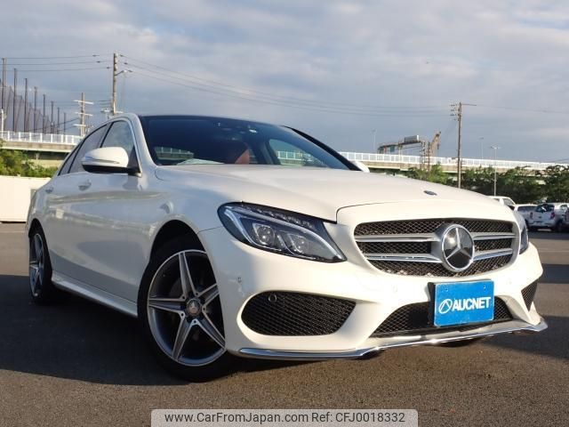 mercedes-benz c-class 2015 quick_quick_RBA-205042_WDD2050422R074611 image 1