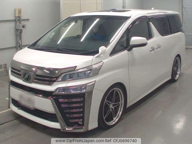 toyota vellfire 2018 -TOYOTA--Vellfire AGH30W-0180587---TOYOTA--Vellfire AGH30W-0180587- image 1