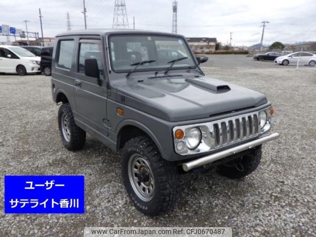 suzuki jimny 1996 -SUZUKI 【ＮＯ後日 】--Jimny JA12W-102665---SUZUKI 【ＮＯ後日 】--Jimny JA12W-102665- image 1