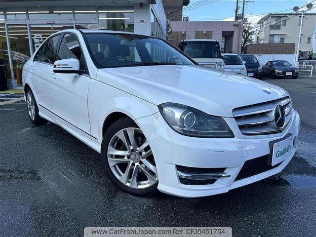 mercedes-benz c-class 2013 -MERCEDES-BENZ--Benz C Class DBA-204049--WDD2040492A911178---MERCEDES-BENZ--Benz C Class DBA-204049--WDD2040492A911178- image 1