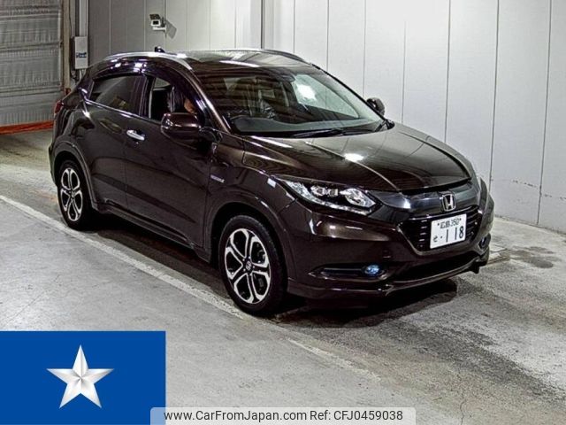 honda vezel 2015 -HONDA 【香川 300る6596】--VEZEL RU3--RU3-1123393---HONDA 【香川 300る6596】--VEZEL RU3--RU3-1123393- image 1