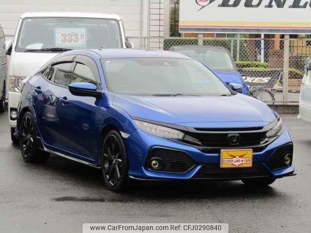 honda civic 2018 quick_quick_DBA-FK7_FK7-1009885 image 1