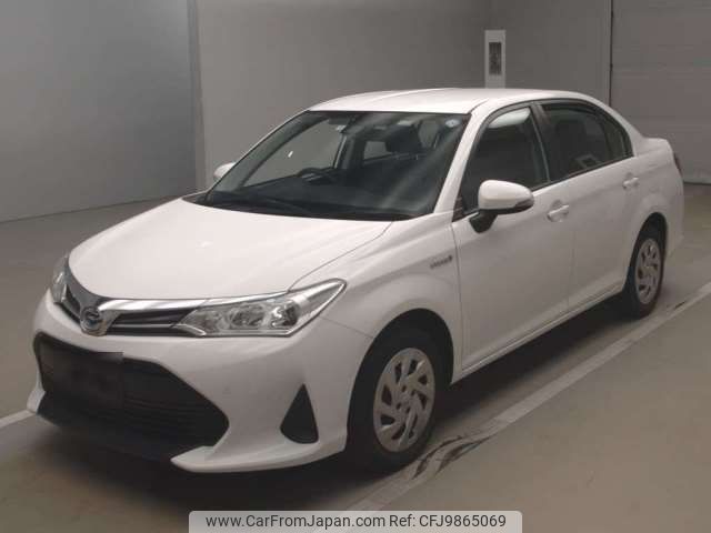 toyota corolla-axio 2019 -TOYOTA--Corolla Axio DAA-NKE165--NKE165-7212663---TOYOTA--Corolla Axio DAA-NKE165--NKE165-7212663- image 1