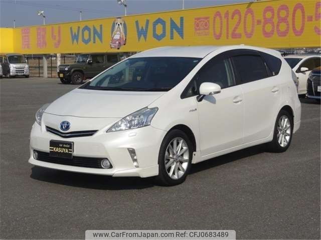 toyota prius-α 2013 -TOYOTA 【福岡 336ﾅ 821】--Prius α DAA-ZVW41W--ZVW41W-3241454---TOYOTA 【福岡 336ﾅ 821】--Prius α DAA-ZVW41W--ZVW41W-3241454- image 1