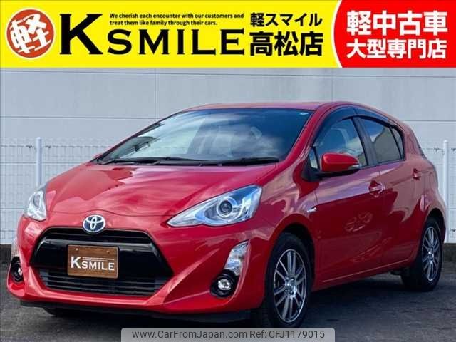 toyota aqua 2015 -TOYOTA--AQUA DAA-NHP10--NHP10-6385214---TOYOTA--AQUA DAA-NHP10--NHP10-6385214- image 1