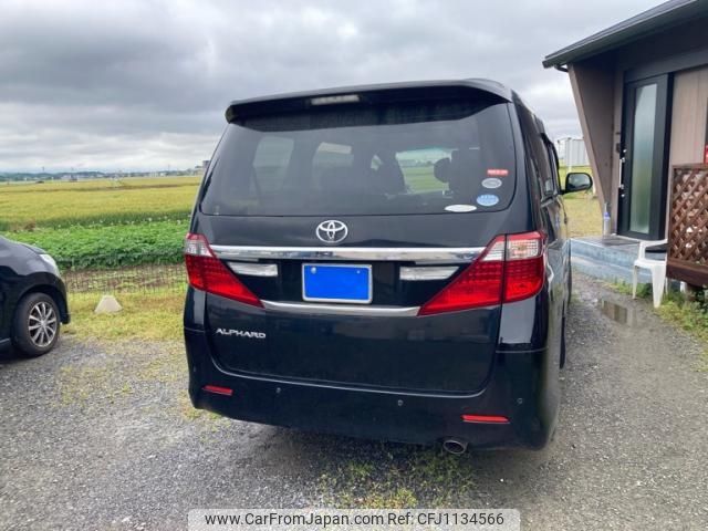 toyota alphard 2012 -TOYOTA--Alphard DBA-ANH20W--ANH20-8192458---TOYOTA--Alphard DBA-ANH20W--ANH20-8192458- image 2