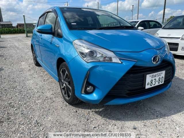 toyota vitz 2017 -TOYOTA 【岡崎 500ﾇ8380】--Vitz NHP130--NHP130-2007307---TOYOTA 【岡崎 500ﾇ8380】--Vitz NHP130--NHP130-2007307- image 1