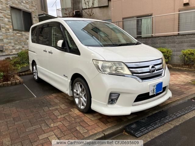 nissan serena 2012 -NISSAN--Serena DAA-HFC26--HFC26-120112---NISSAN--Serena DAA-HFC26--HFC26-120112- image 1