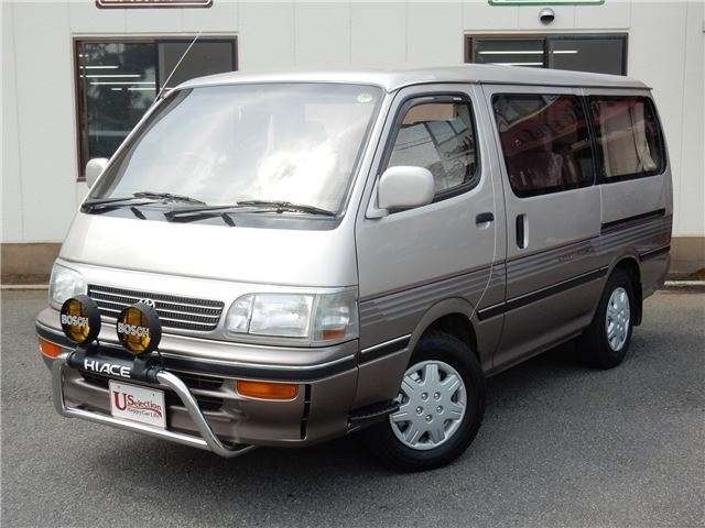 toyota hiace-wagon 1995 -トヨタ--ハイエースワゴン Y-KZH100G--KZH100-1016375---トヨタ--ハイエースワゴン Y-KZH100G--KZH100-1016375- image 1